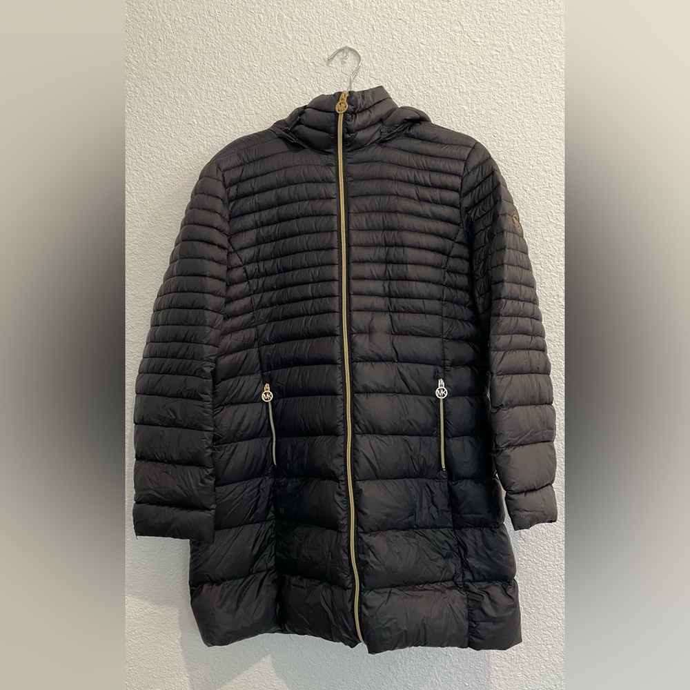 Michael Kors Packable Down Jacket with Detachable Hoodie XL